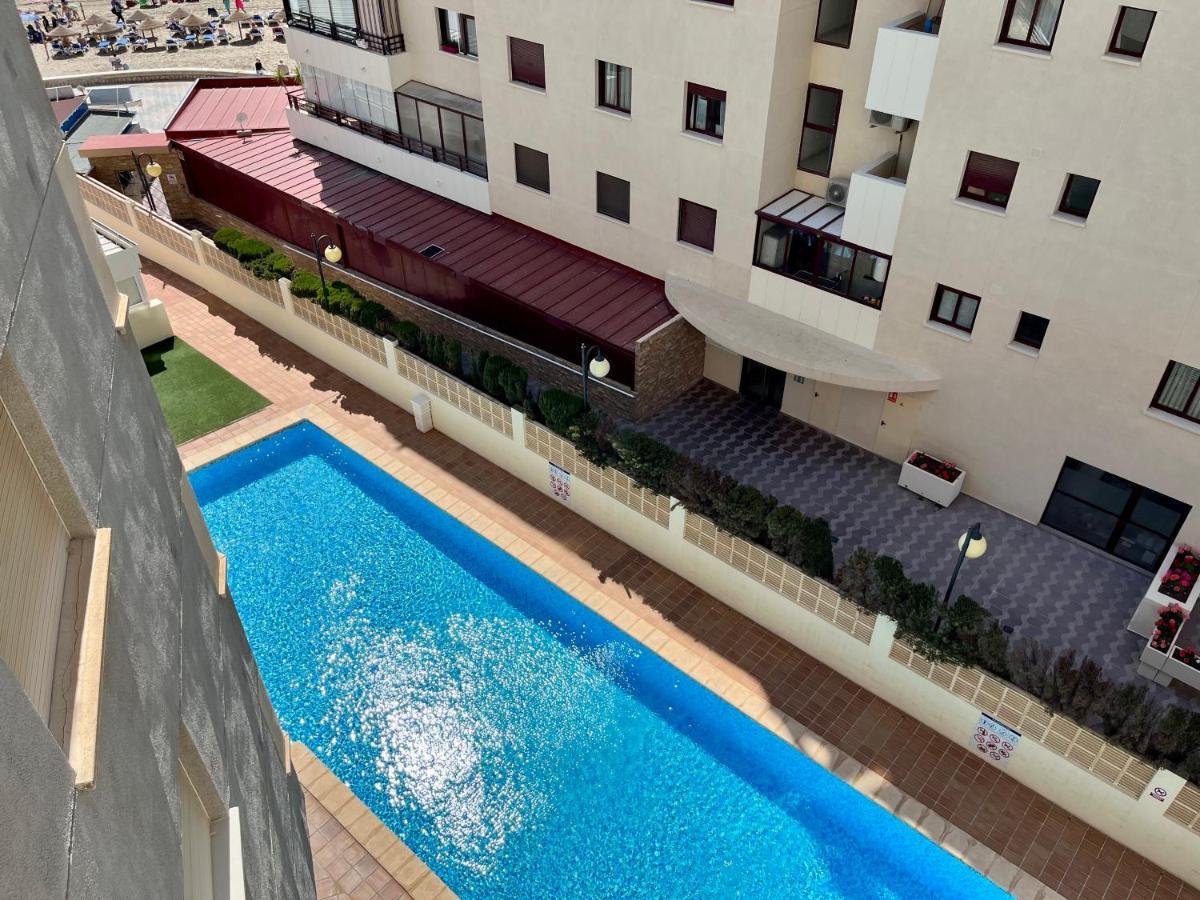 Modern Apartment On The Beach With Pool Calp Exterior foto
